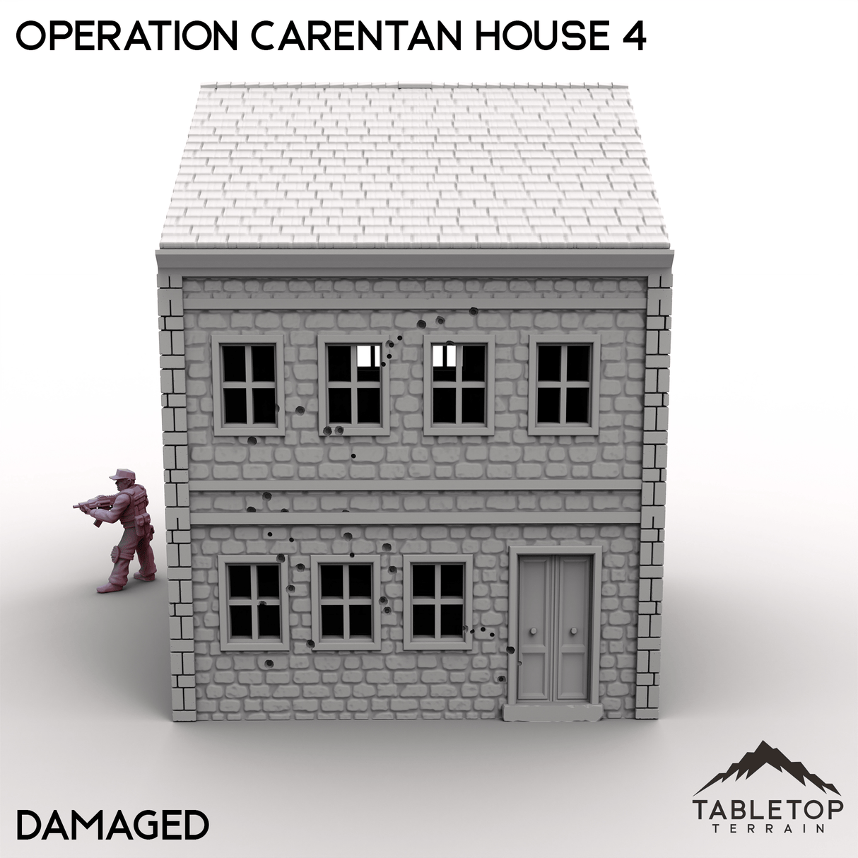 Tabletop Terrain Terrain Operation Carentan House 4