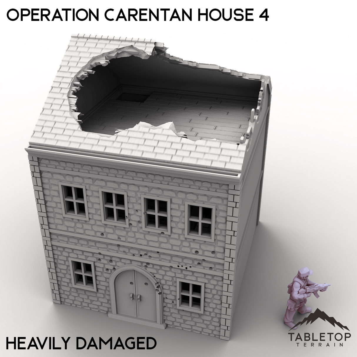 Tabletop Terrain Terrain Operation Carentan House 4