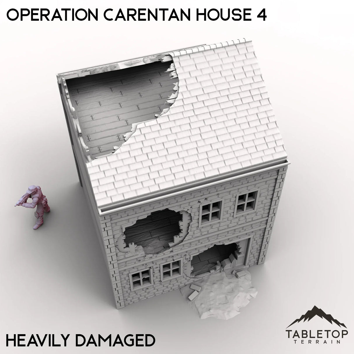 Tabletop Terrain Terrain Operation Carentan House 4