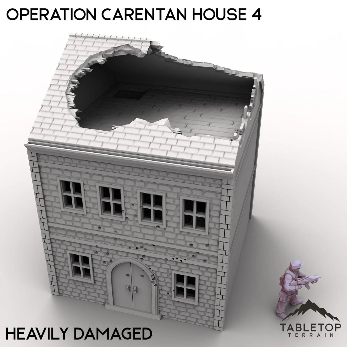 Tabletop Terrain Terrain Operation Carentan House 4