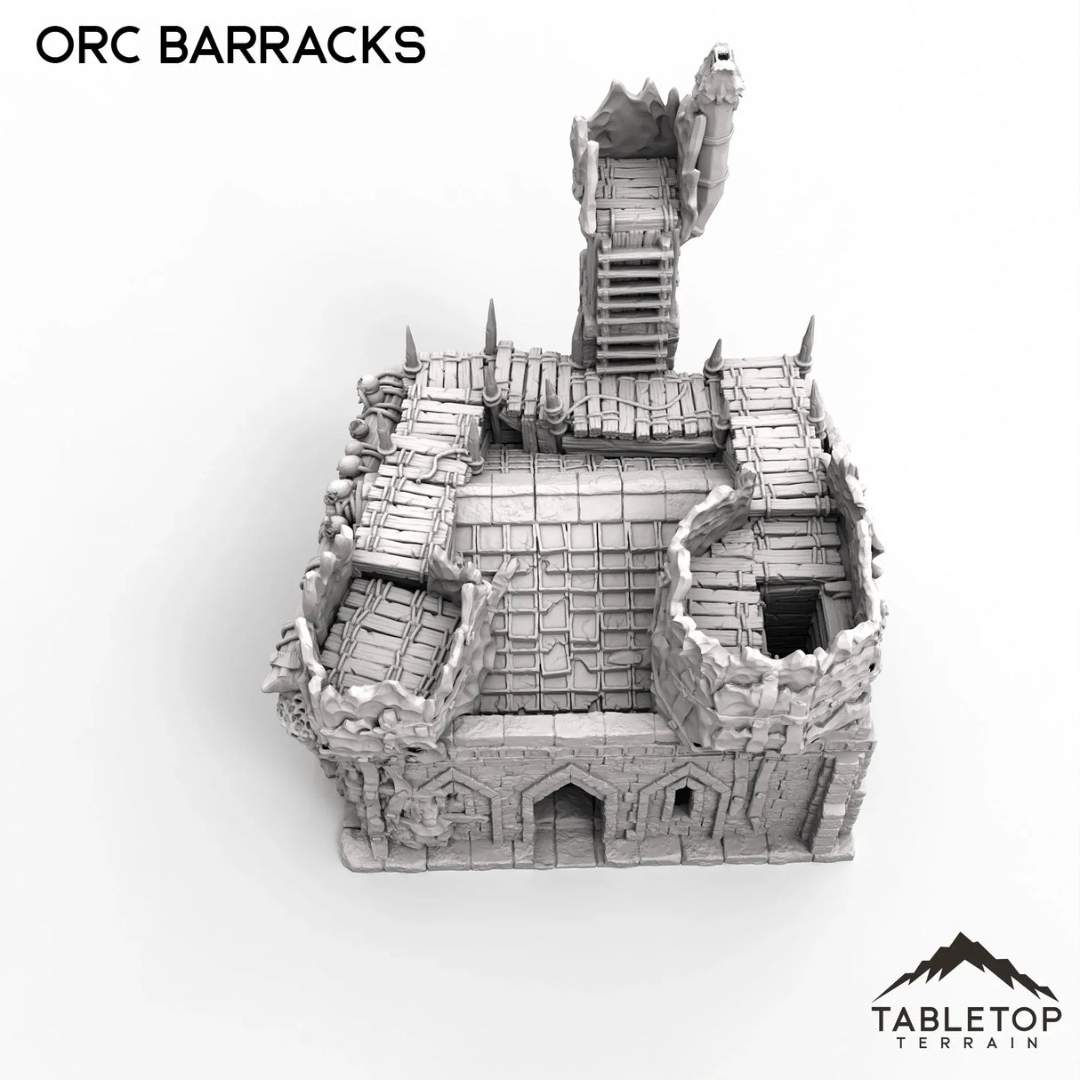 Tabletop Terrain Terrain Orc Barracks - Kingdom of Azragor