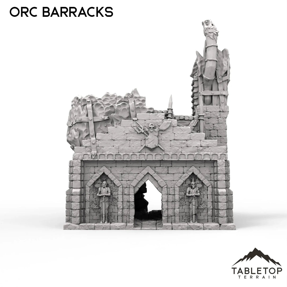 Tabletop Terrain Terrain Orc Barracks - Kingdom of Azragor