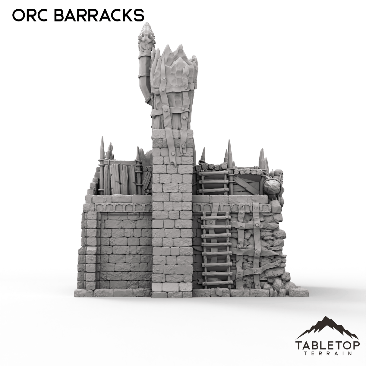 Tabletop Terrain Terrain Orc Barracks - Kingdom of Azragor