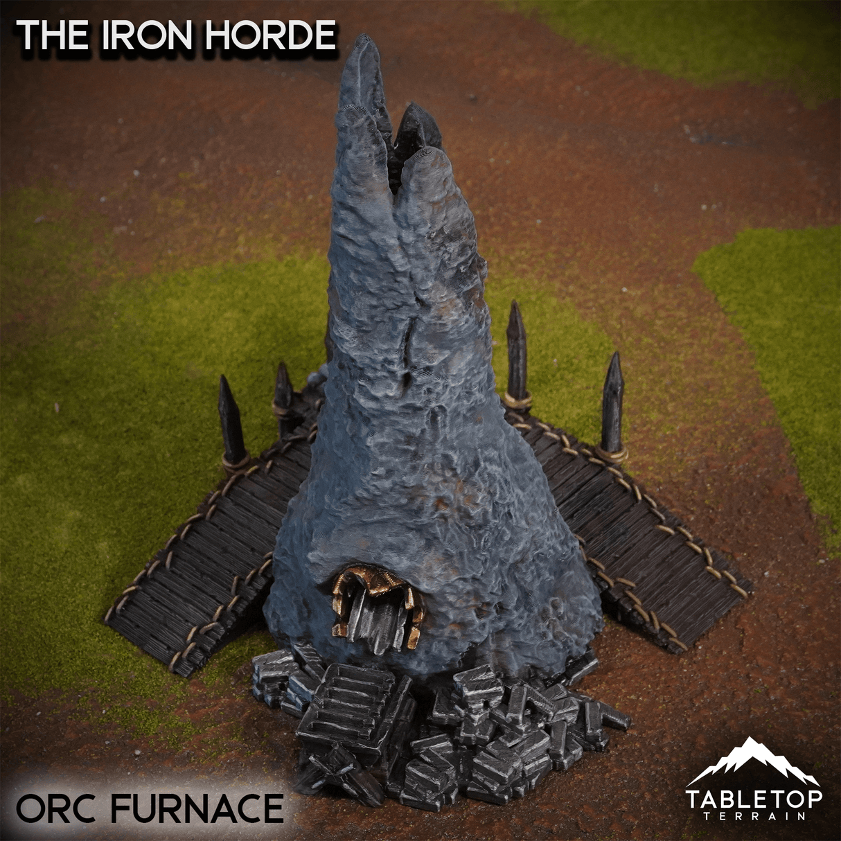 Tabletop Terrain Terrain Orc Furnace / 32mm The Iron Horde