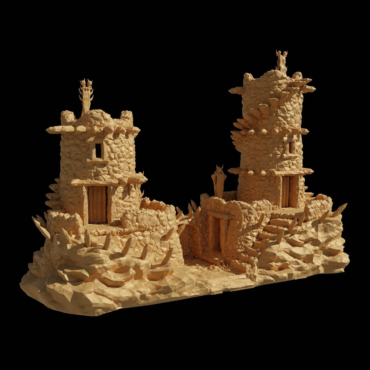 Tabletop Terrain Terrain Orc Outpost