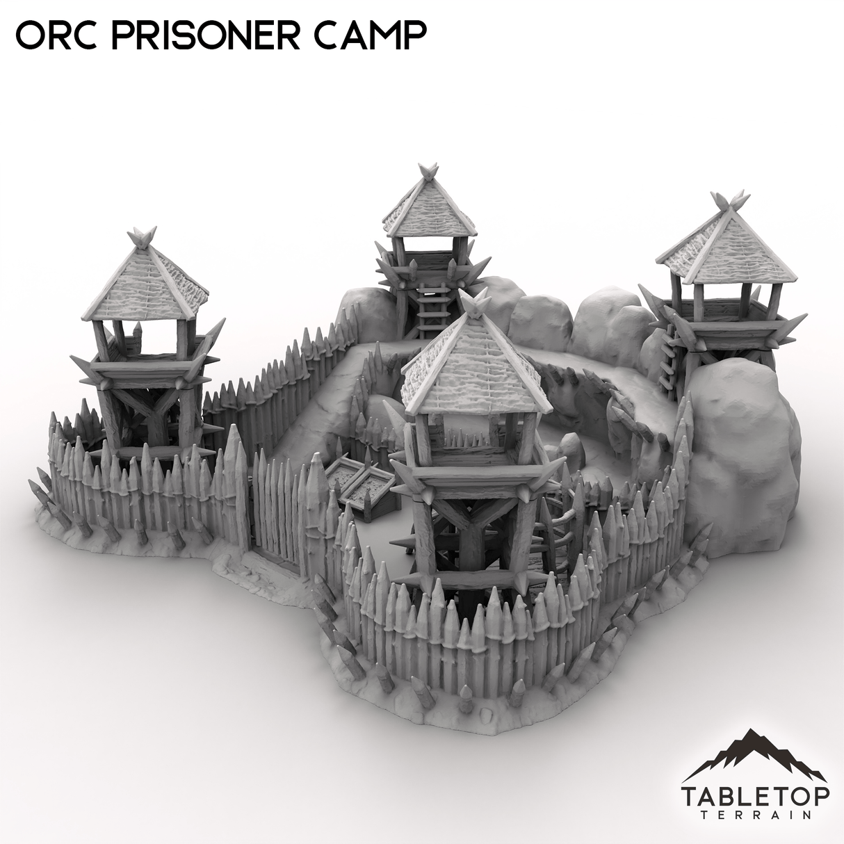 Tabletop Terrain Terrain Orc Prisoner Camp