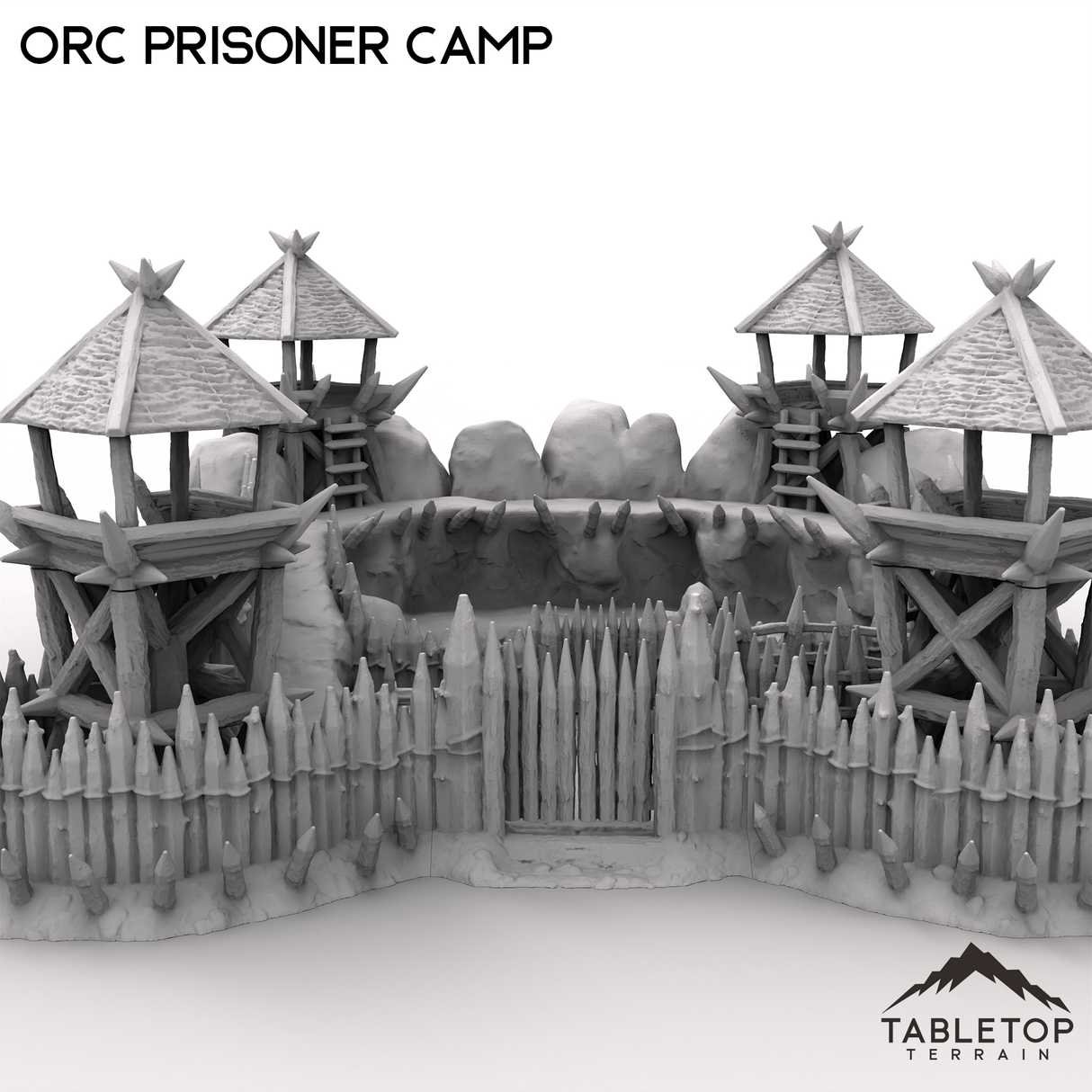 Tabletop Terrain Terrain Orc Prisoner Camp