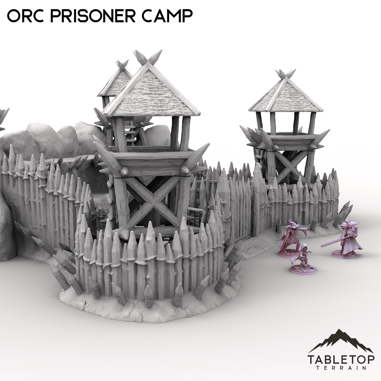 Tabletop Terrain Terrain Orc Prisoner Camp