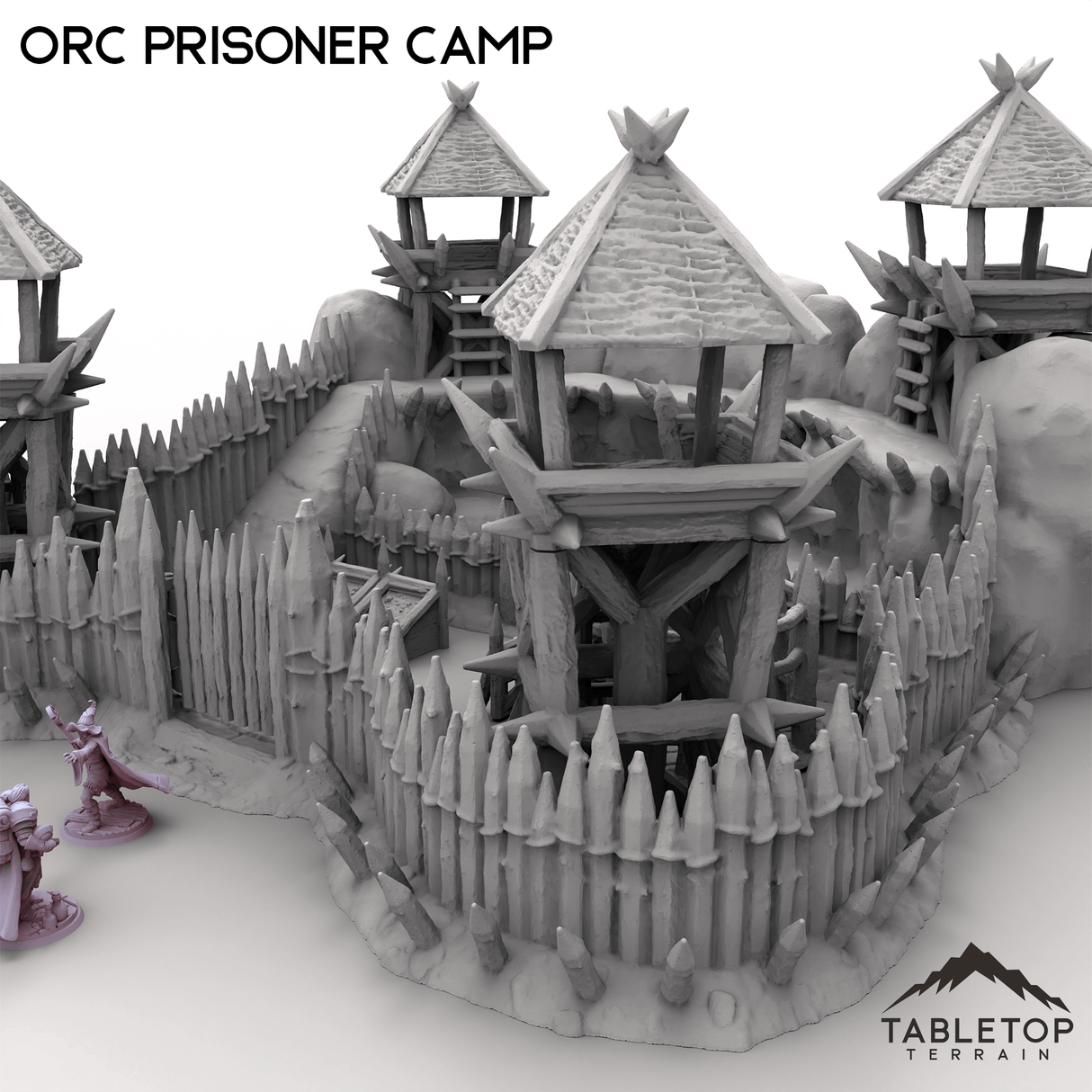 Tabletop Terrain Terrain Orc Prisoner Camp