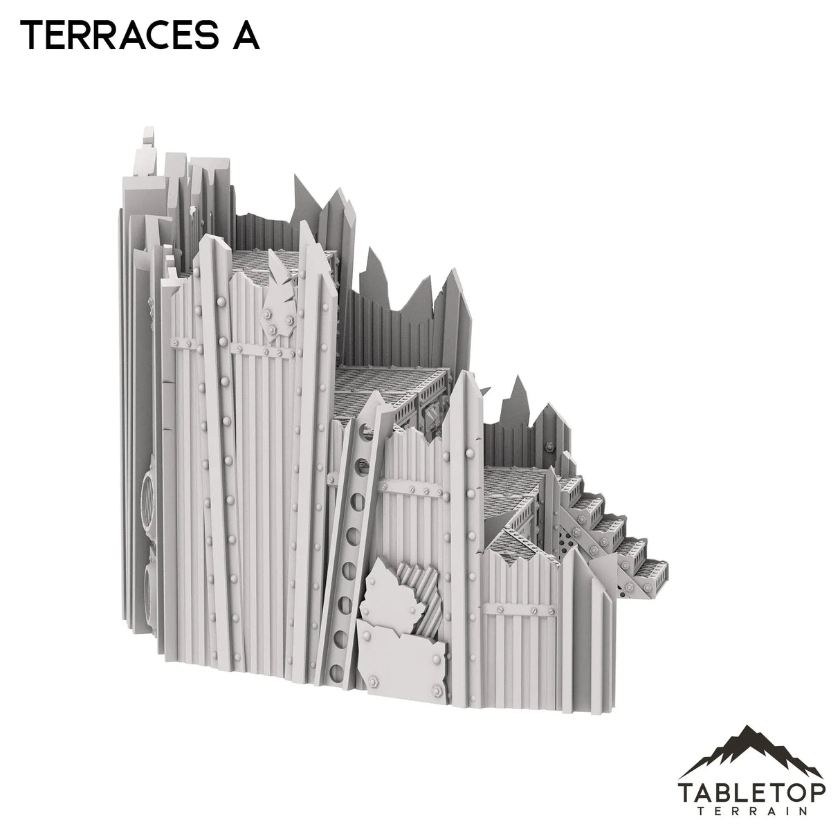 Tabletop Terrain Terrain Orc Terraces A - Warpzel-1A Orc Space Program