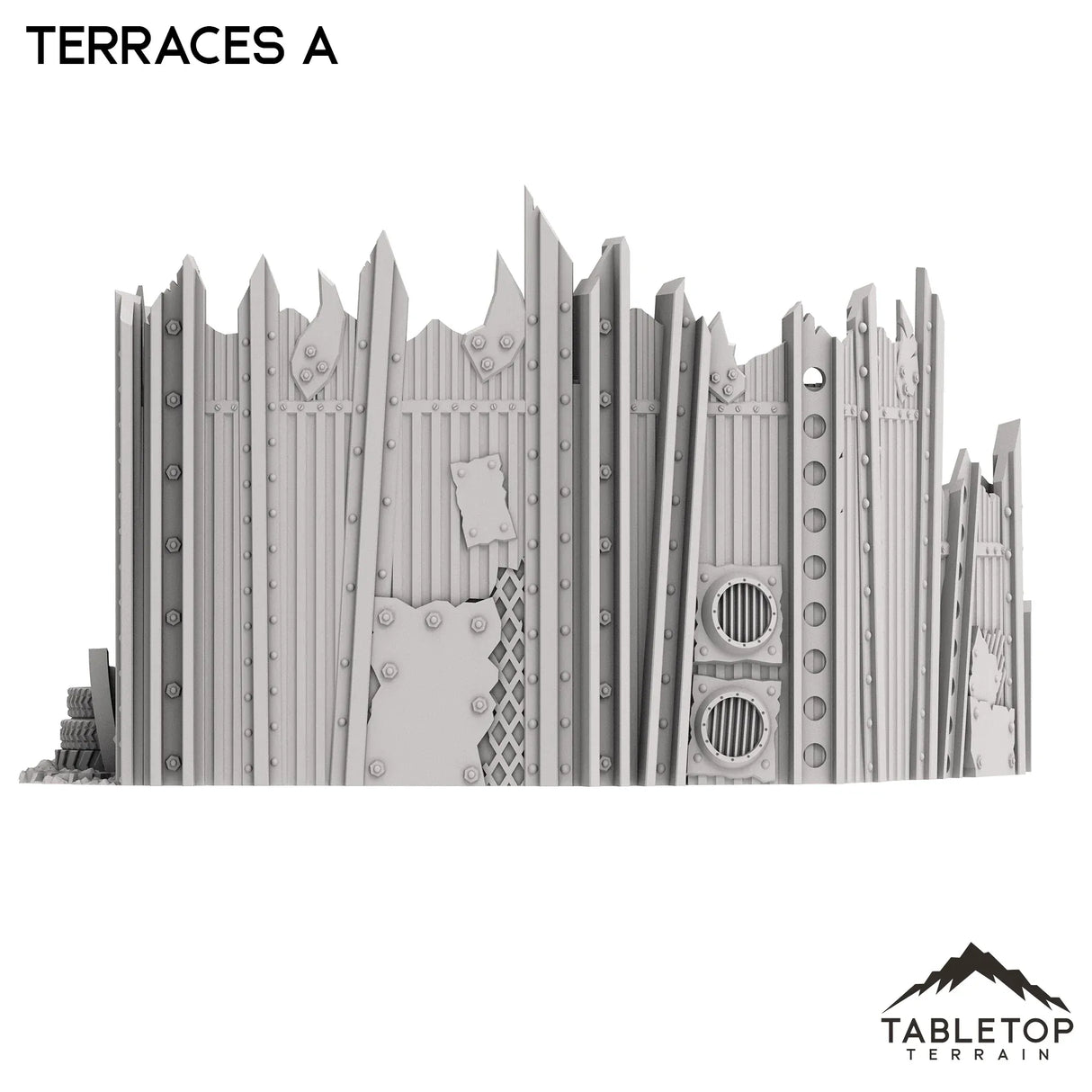 Tabletop Terrain Terrain Orc Terraces A - Warpzel-1A Orc Space Program