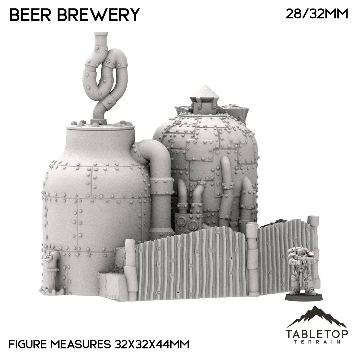 Tabletop Terrain Terrain Ork Beer Brewery - Rivet City