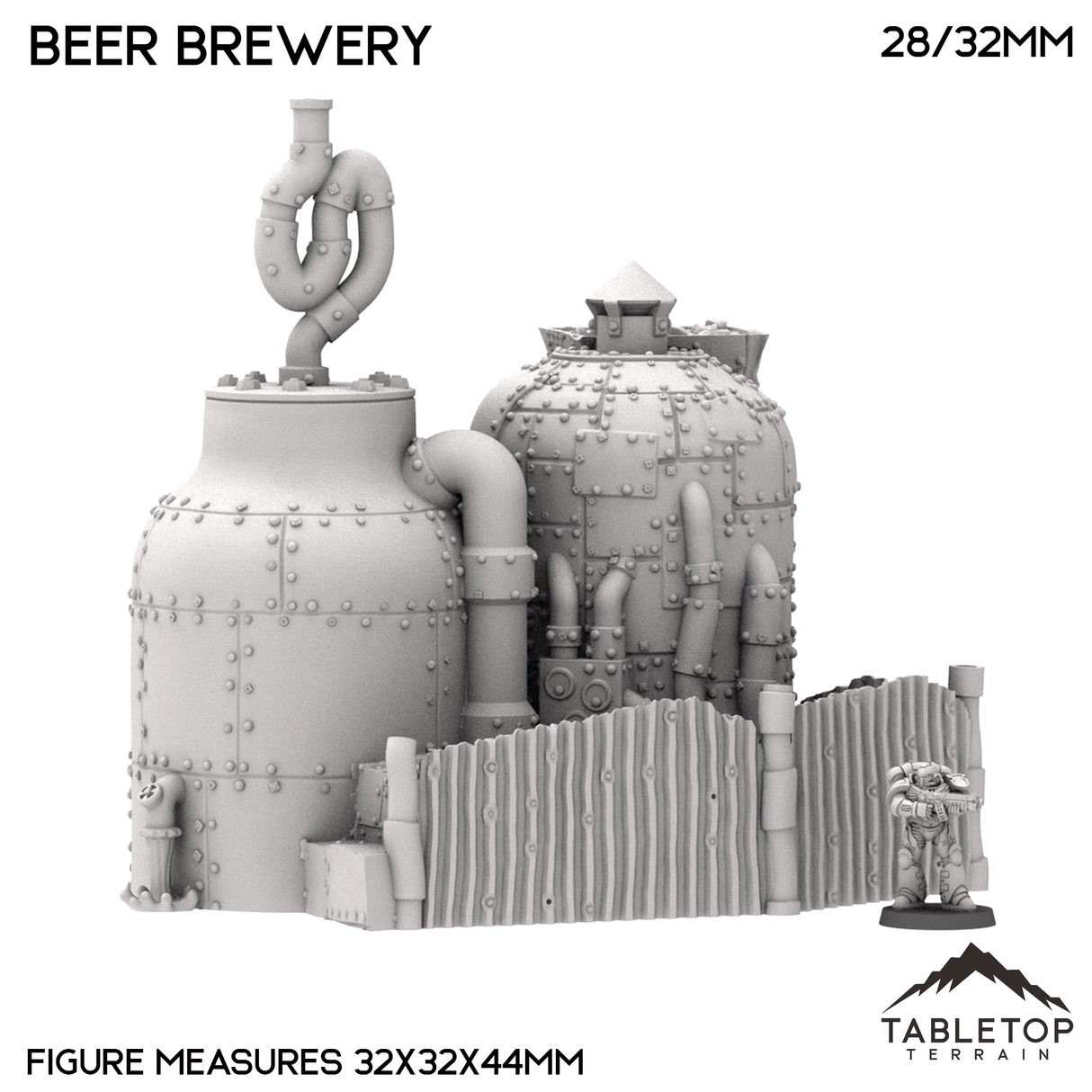 Tabletop Terrain Terrain Ork Beer Brewery - Rivet City