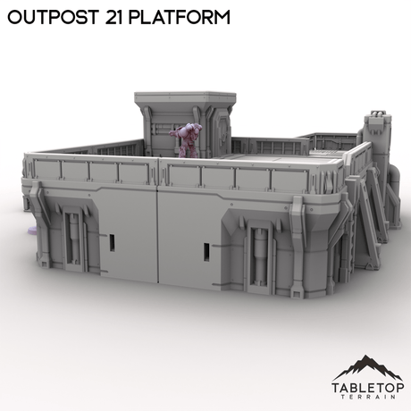 Tabletop Terrain Terrain Outpost 21 Platform