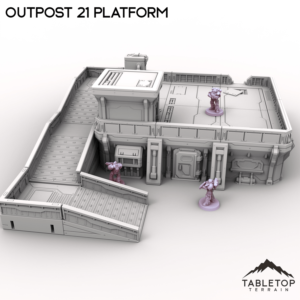 Tabletop Terrain Terrain Outpost 21 Platform