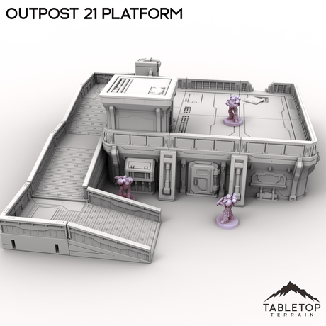 Tabletop Terrain Terrain Outpost 21 Platform