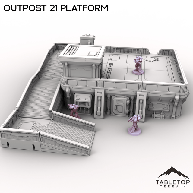 Tabletop Terrain Terrain Outpost 21 Platform