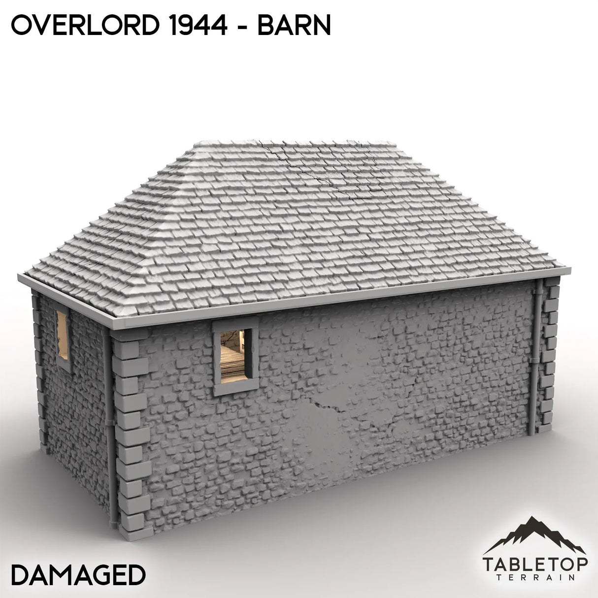 Tabletop Terrain Terrain Overlord 1944 - Barn
