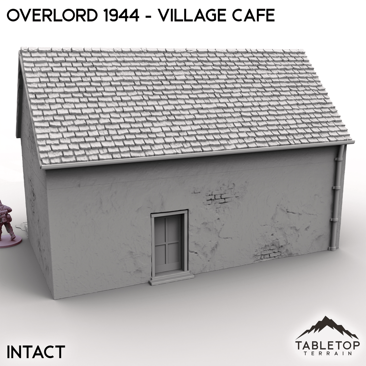 Tabletop Terrain Terrain Overlord 1944 - Village Cafe