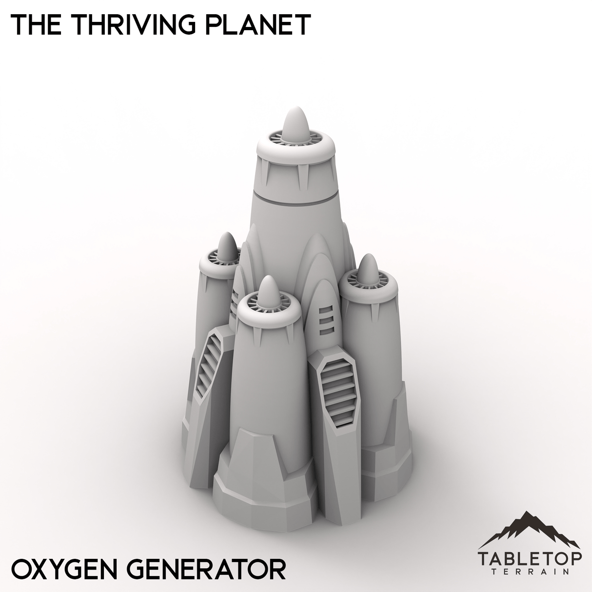 Tabletop Terrain Terrain Oxygen Generator / 28/32mm The Thriving Planet
