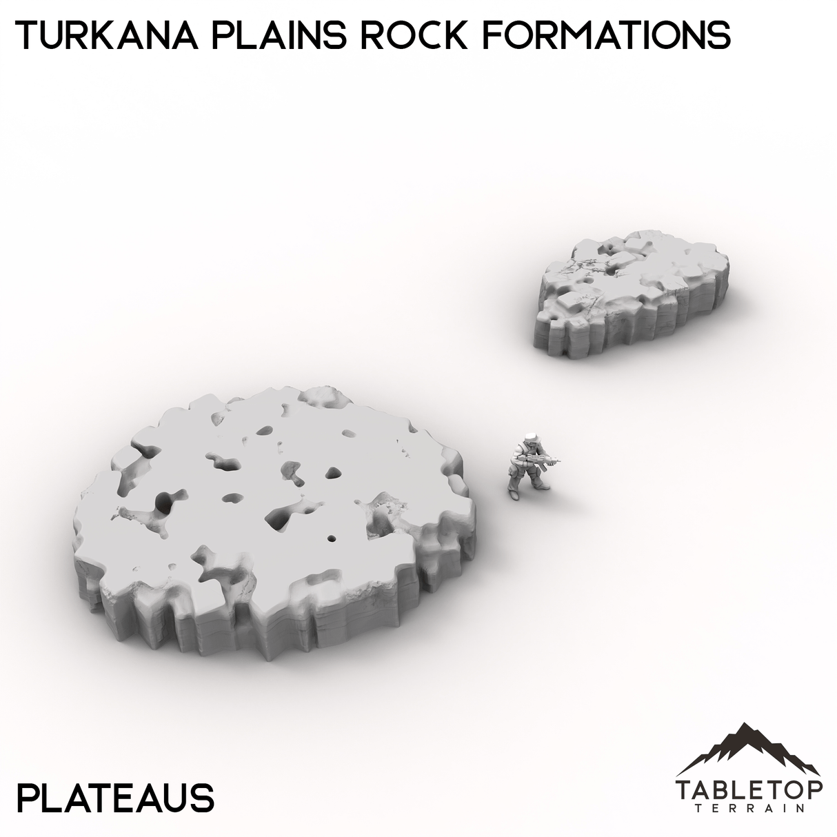Tabletop Terrain Terrain Plateaus Turkana Plains Rock Formations