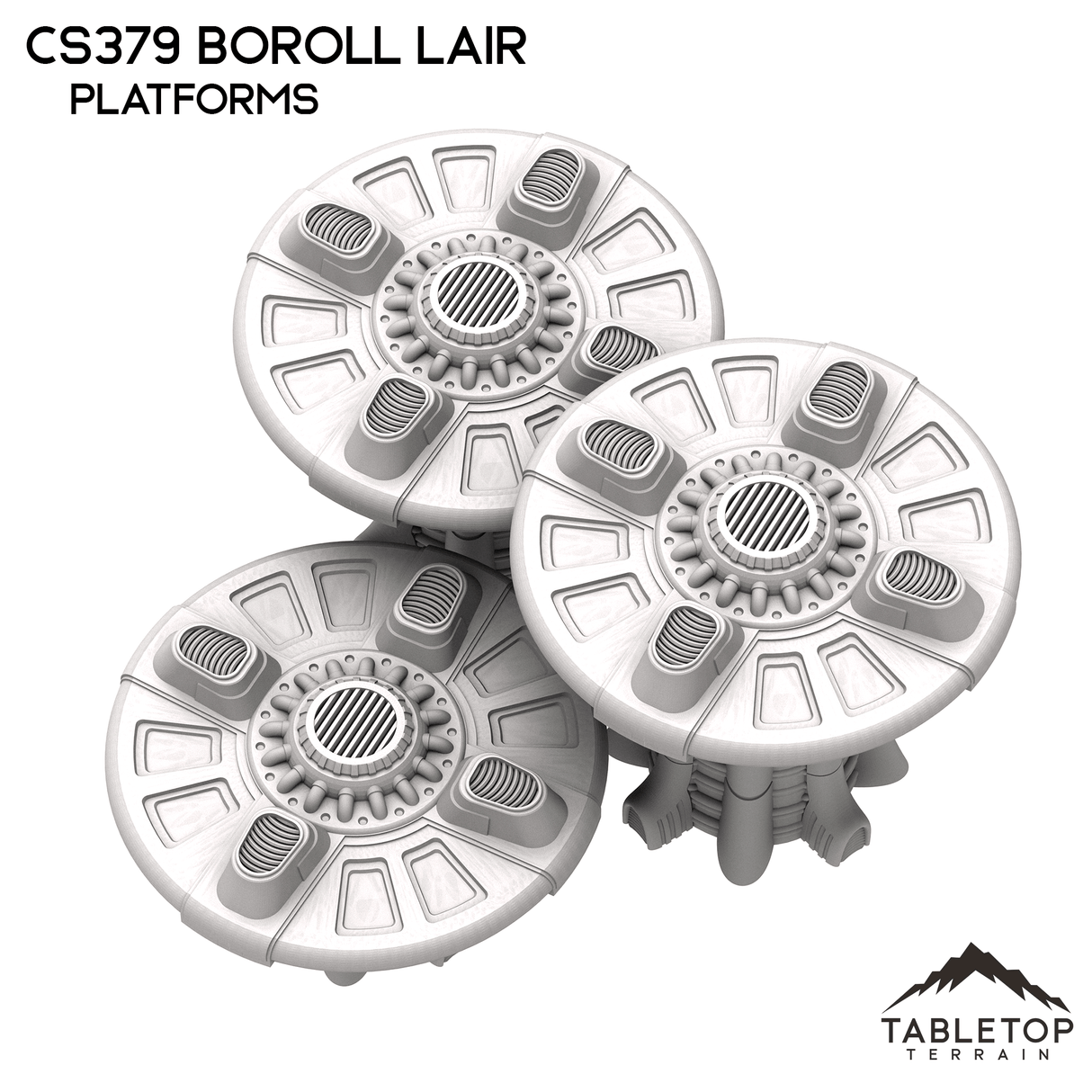 Tabletop Terrain Terrain Platforms - CS379 Boroll Lair