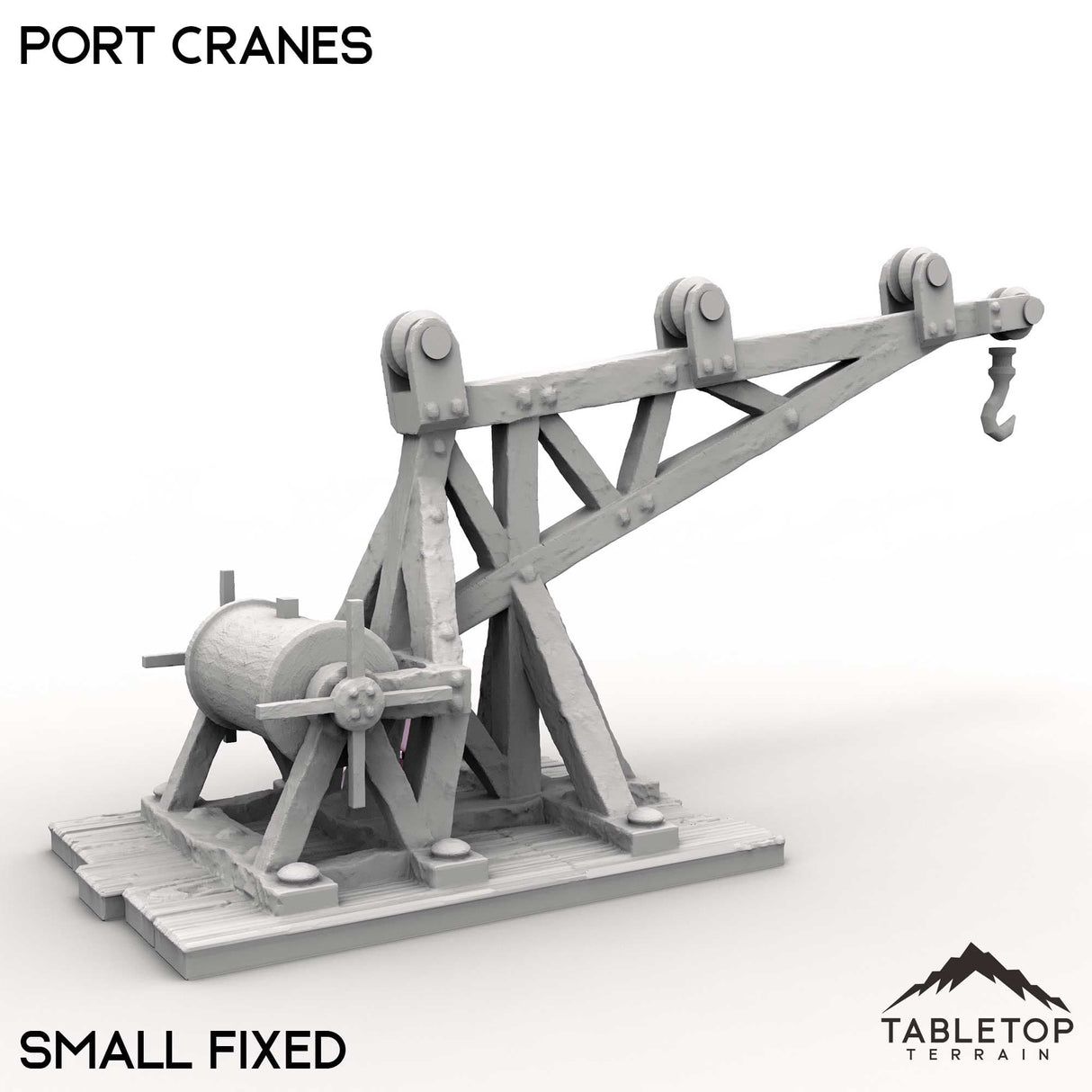 Tabletop Terrain Terrain Port Cranes