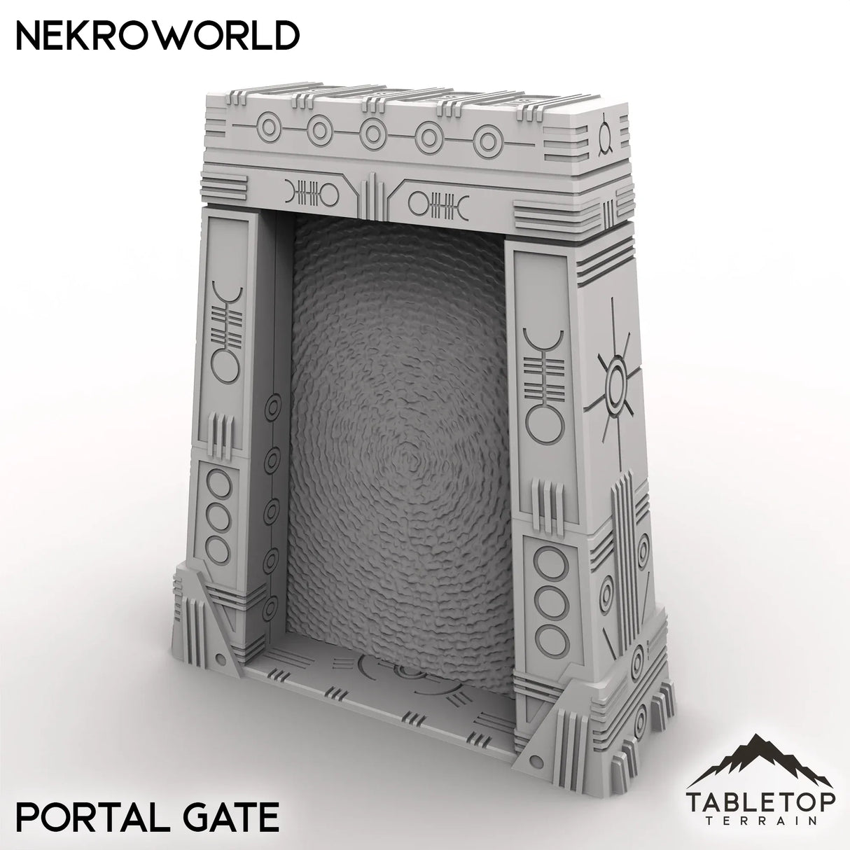 Tabletop Terrain Terrain Portal Gate / 32mm NekroWorld