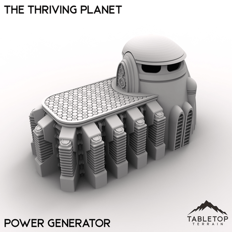 Tabletop Terrain Terrain Power Generator / 28/32mm The Thriving Planet