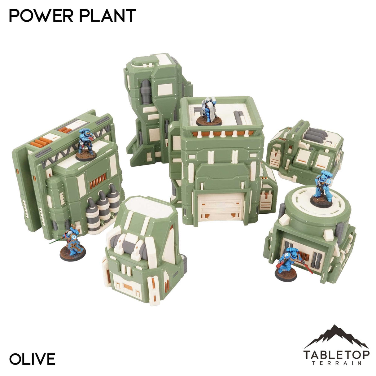 Tabletop Terrain Terrain Power Plant