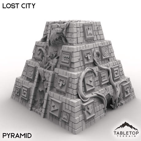 Tabletop Terrain Terrain Pyramid / 32mm Lost City