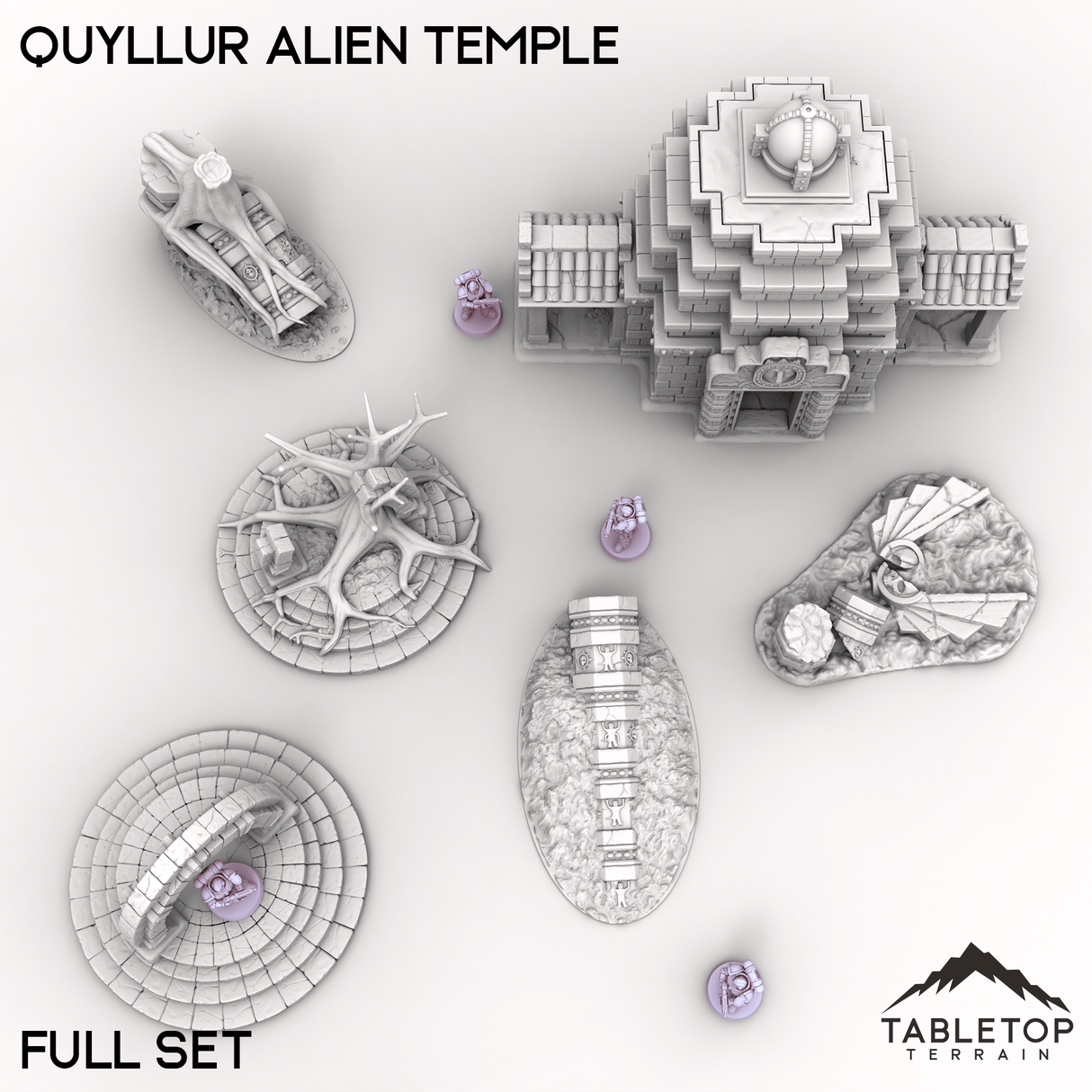Tabletop Terrain Terrain Quyllur Alien Temple