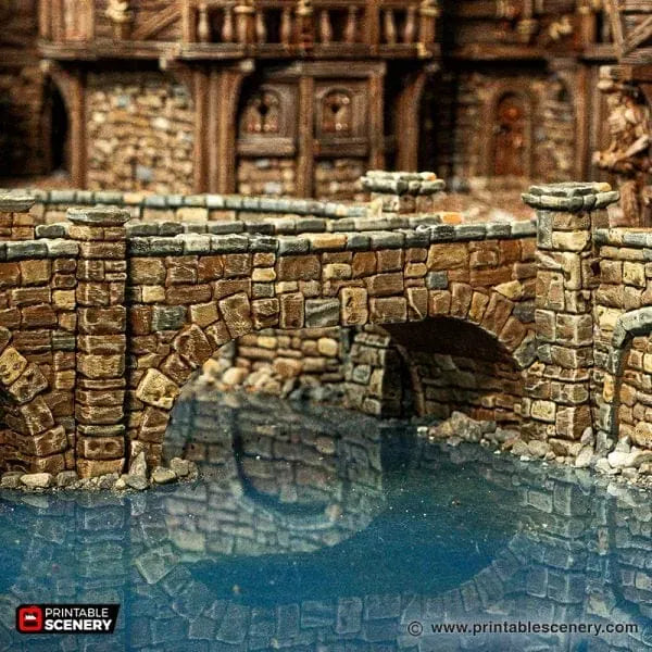 Tabletop Terrain Terrain Ramshackle Bridge