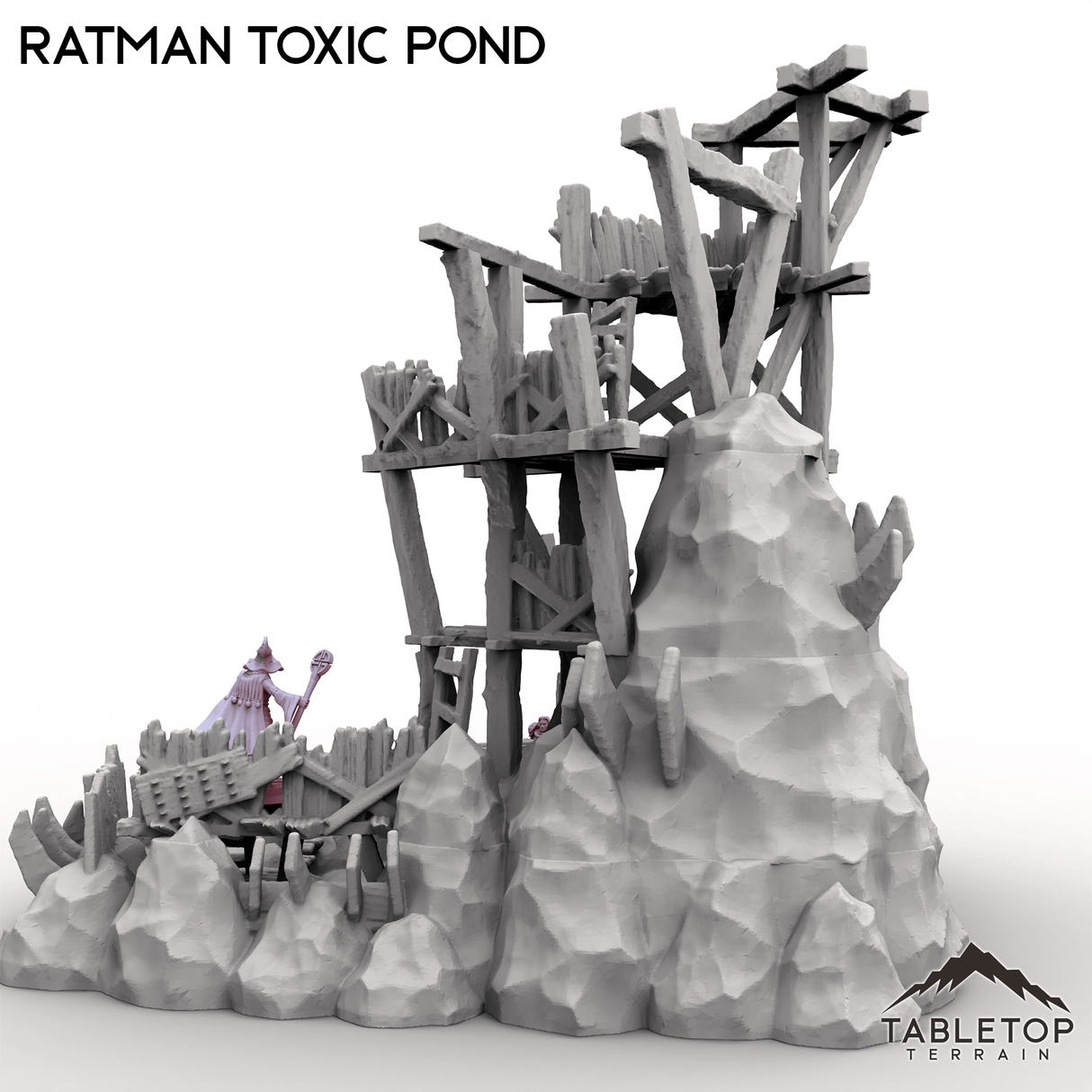 Tabletop Terrain Terrain Ratman Toxic Pond