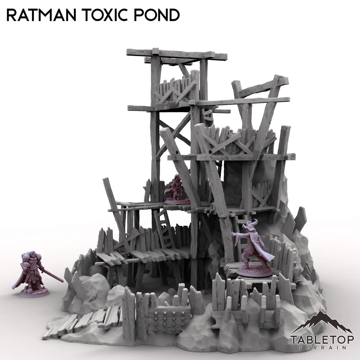 Tabletop Terrain Terrain Ratman Toxic Pond