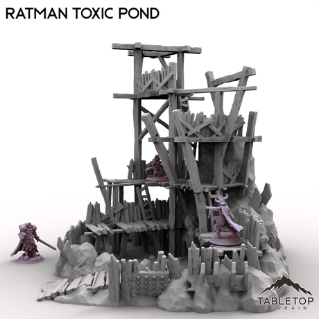 Tabletop Terrain Terrain Ratman Toxic Pond