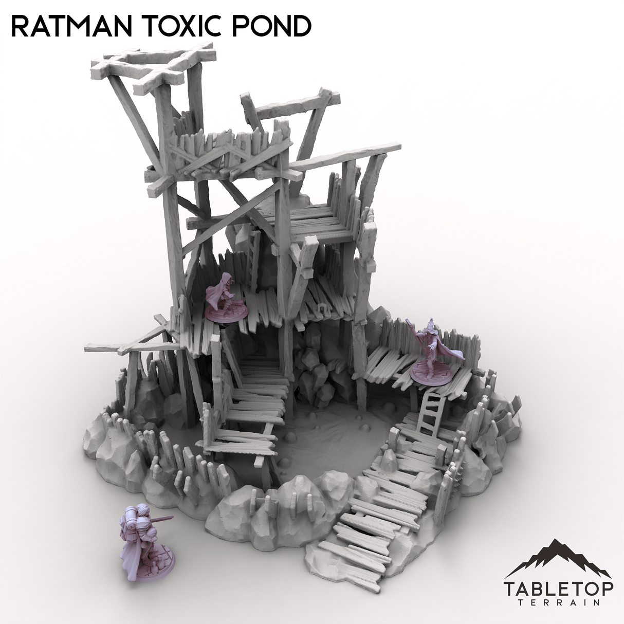 Tabletop Terrain Terrain Ratman Toxic Pond