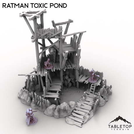 Tabletop Terrain Terrain Ratman Toxic Pond