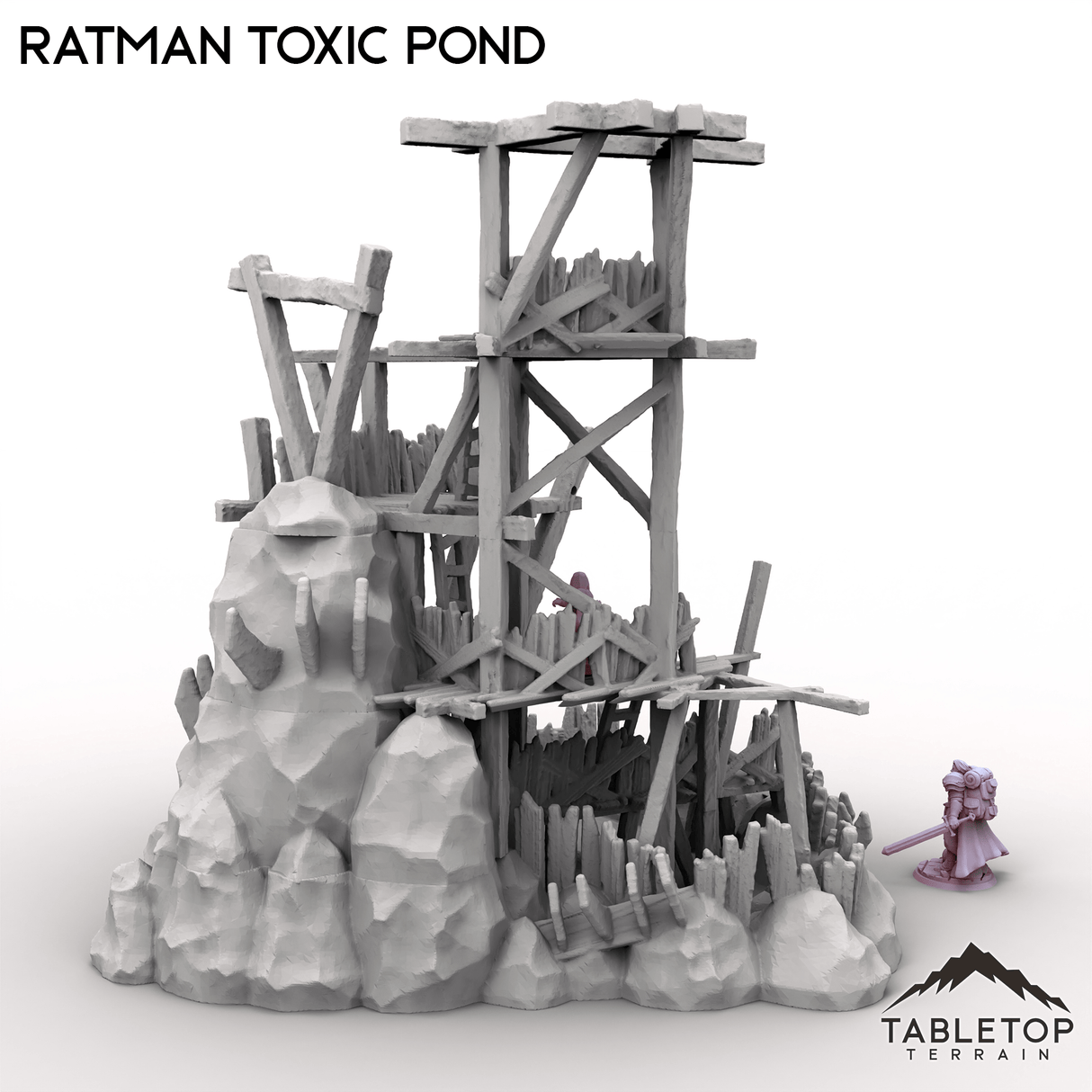 Tabletop Terrain Terrain Ratman Toxic Pond