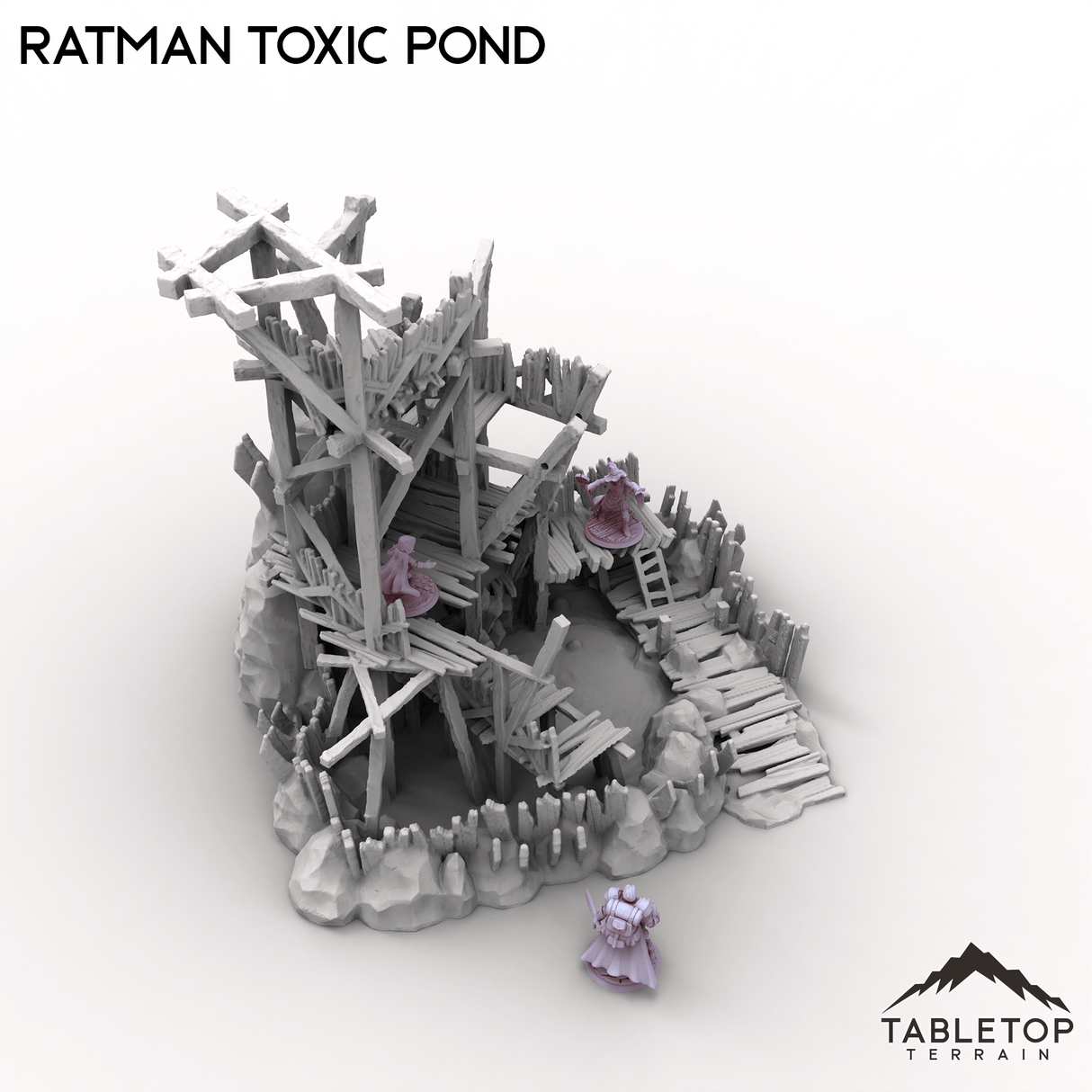 Tabletop Terrain Terrain Ratman Toxic Pond