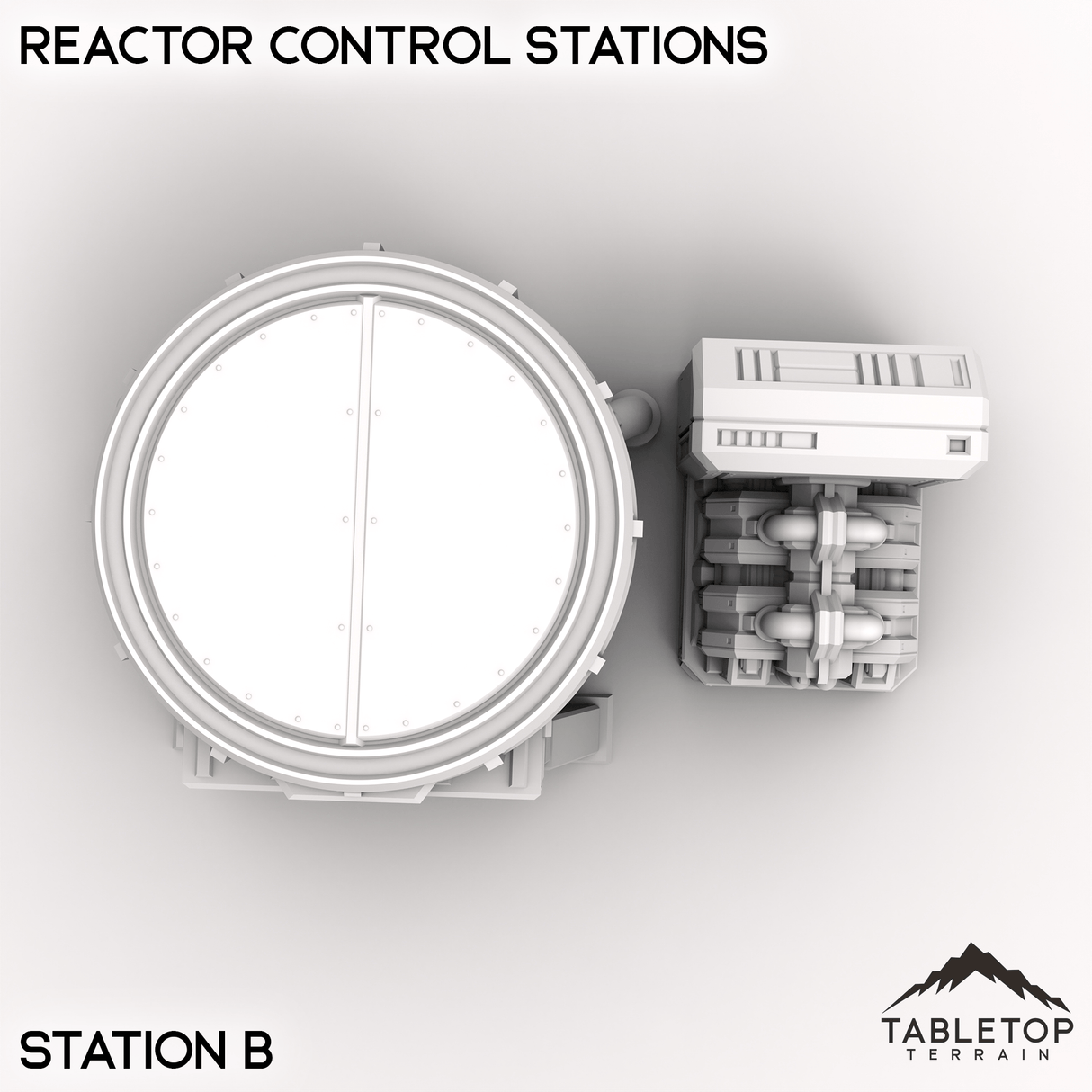 Tabletop Terrain Terrain Reactor Control Stations