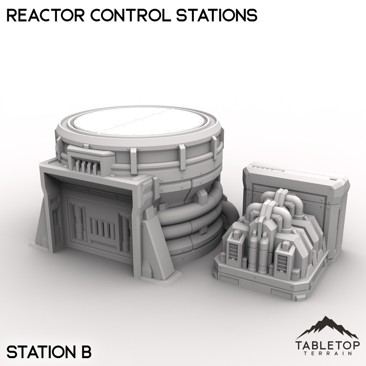 Tabletop Terrain Terrain Reactor Control Stations