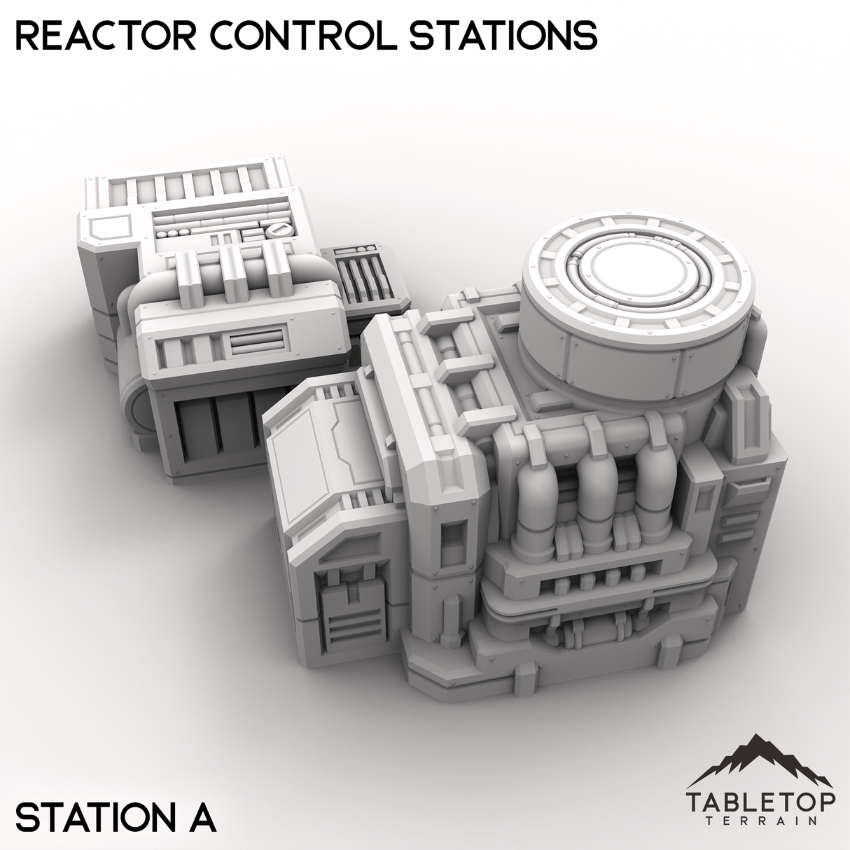 Tabletop Terrain Terrain Reactor Control Stations