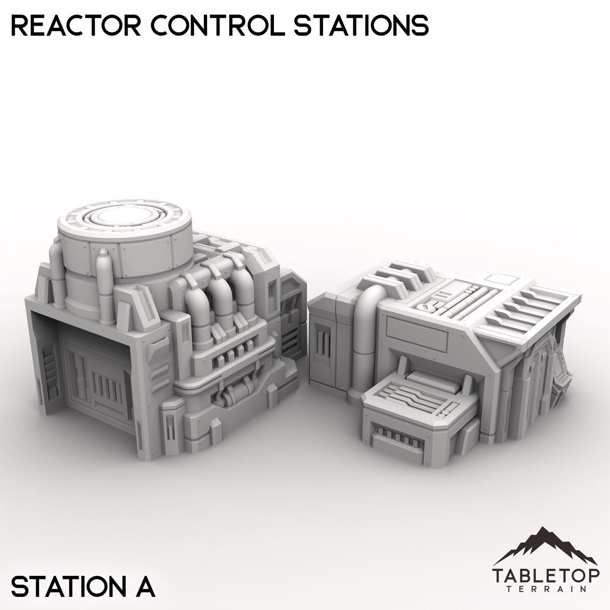 Tabletop Terrain Terrain Reactor Control Stations