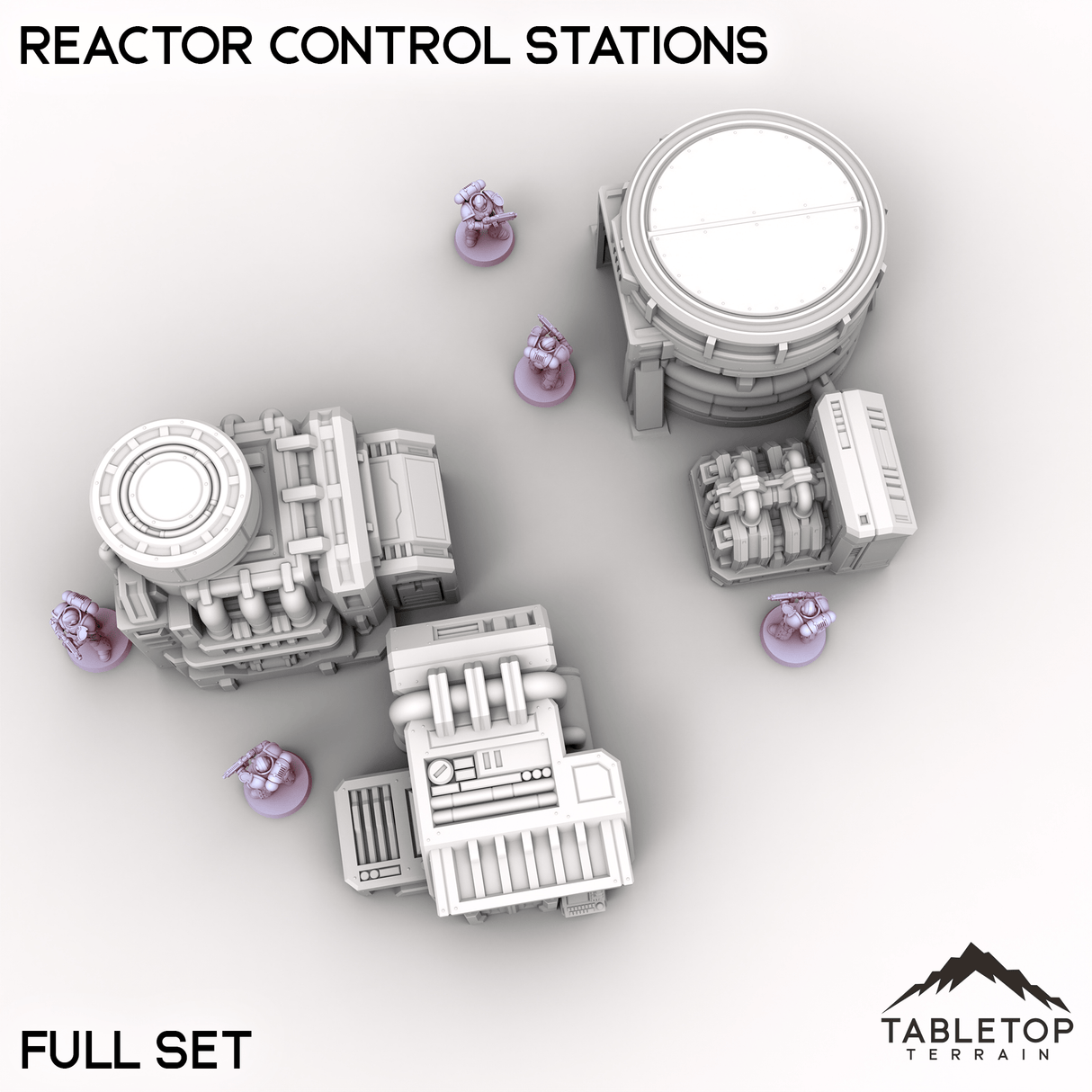 Tabletop Terrain Terrain Reactor Control Stations
