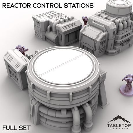 Tabletop Terrain Terrain Reactor Control Stations