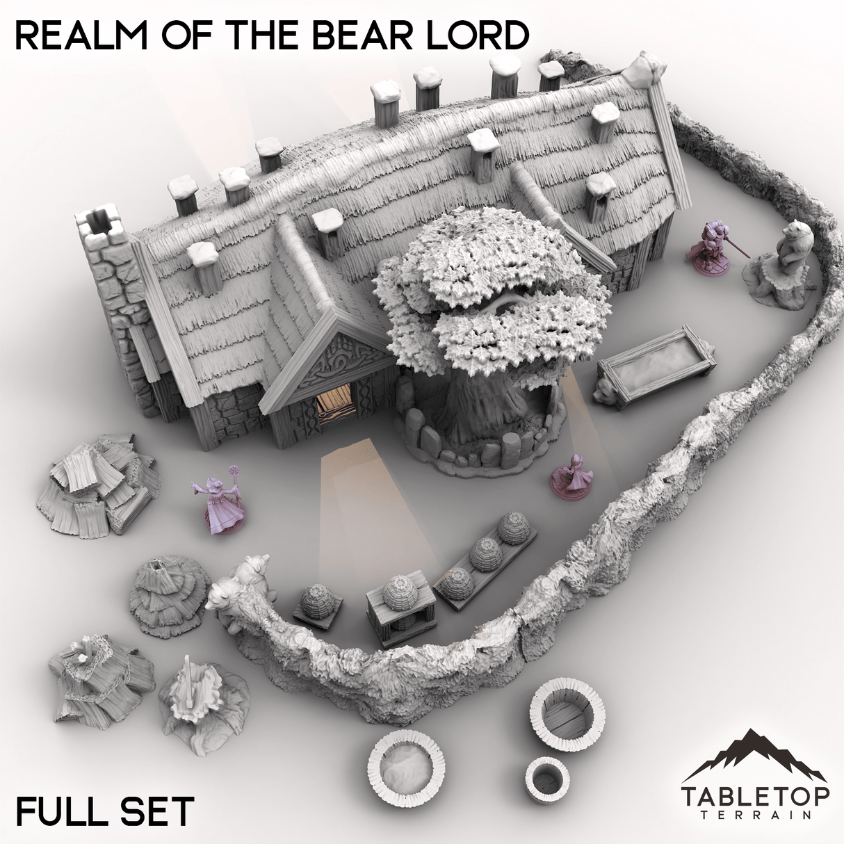 Tabletop Terrain Terrain Realm of the Bear Lord