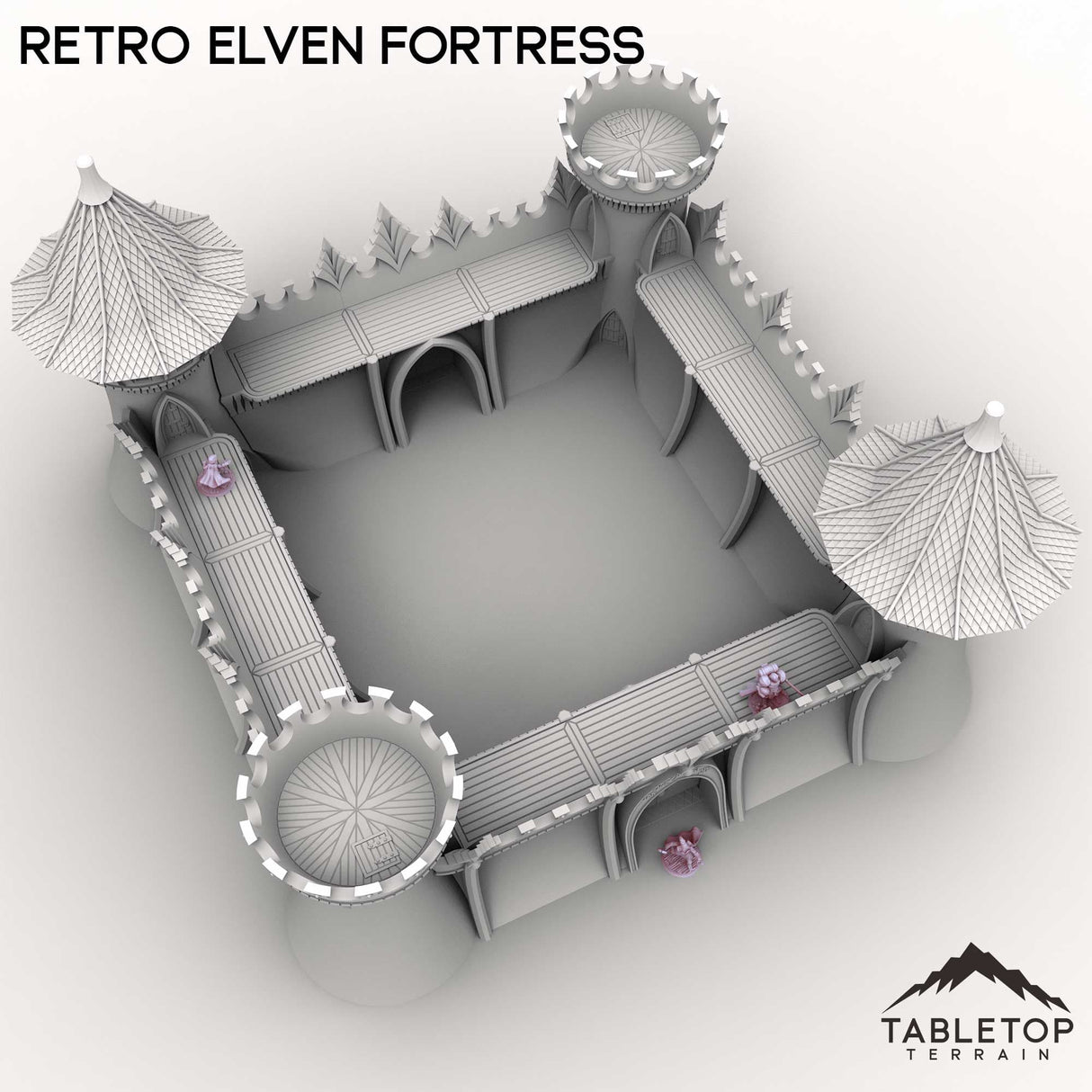 Tabletop Terrain Terrain Retro Elven Fortress