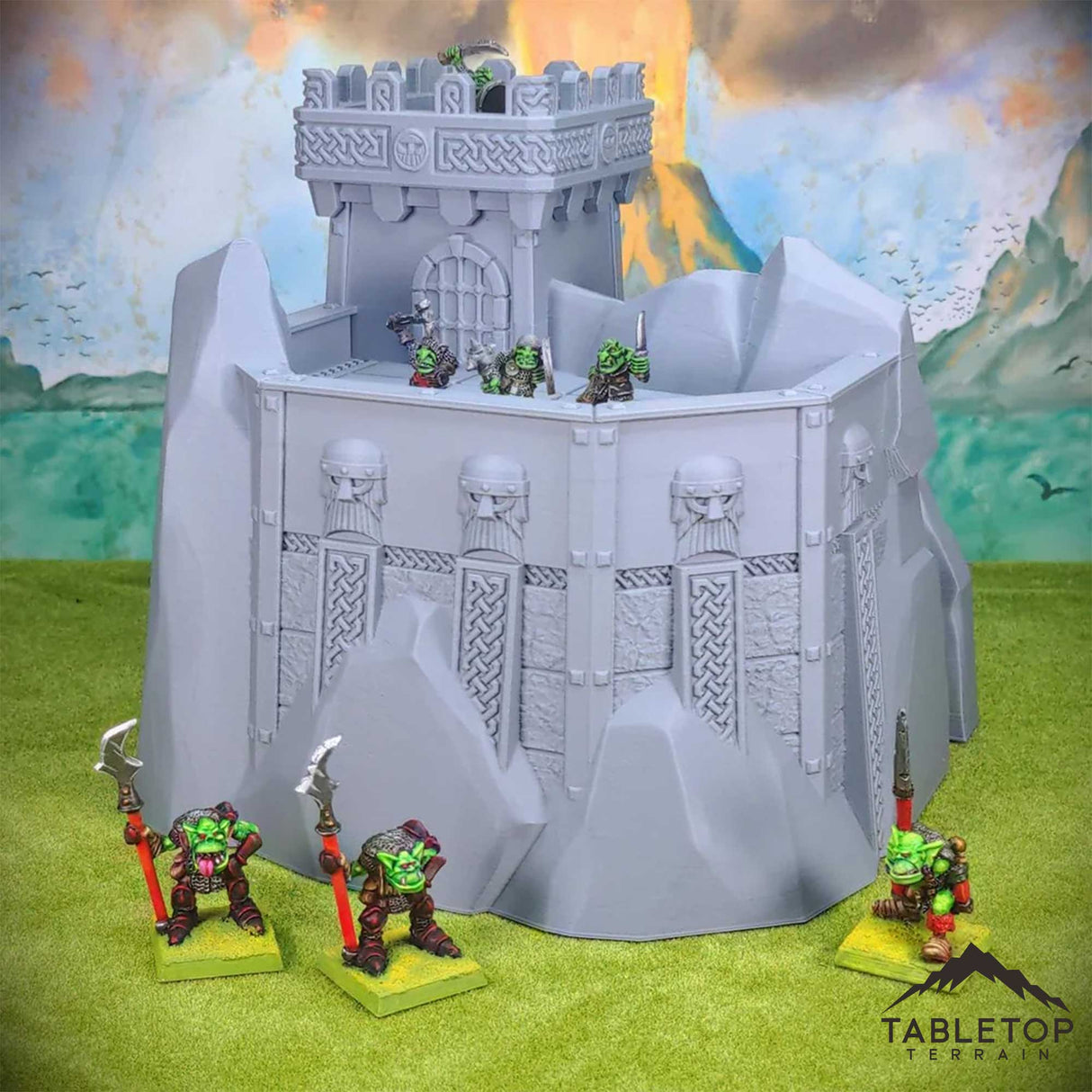 Tabletop Terrain Terrain Retro Fantasy Dwarf Watchtower