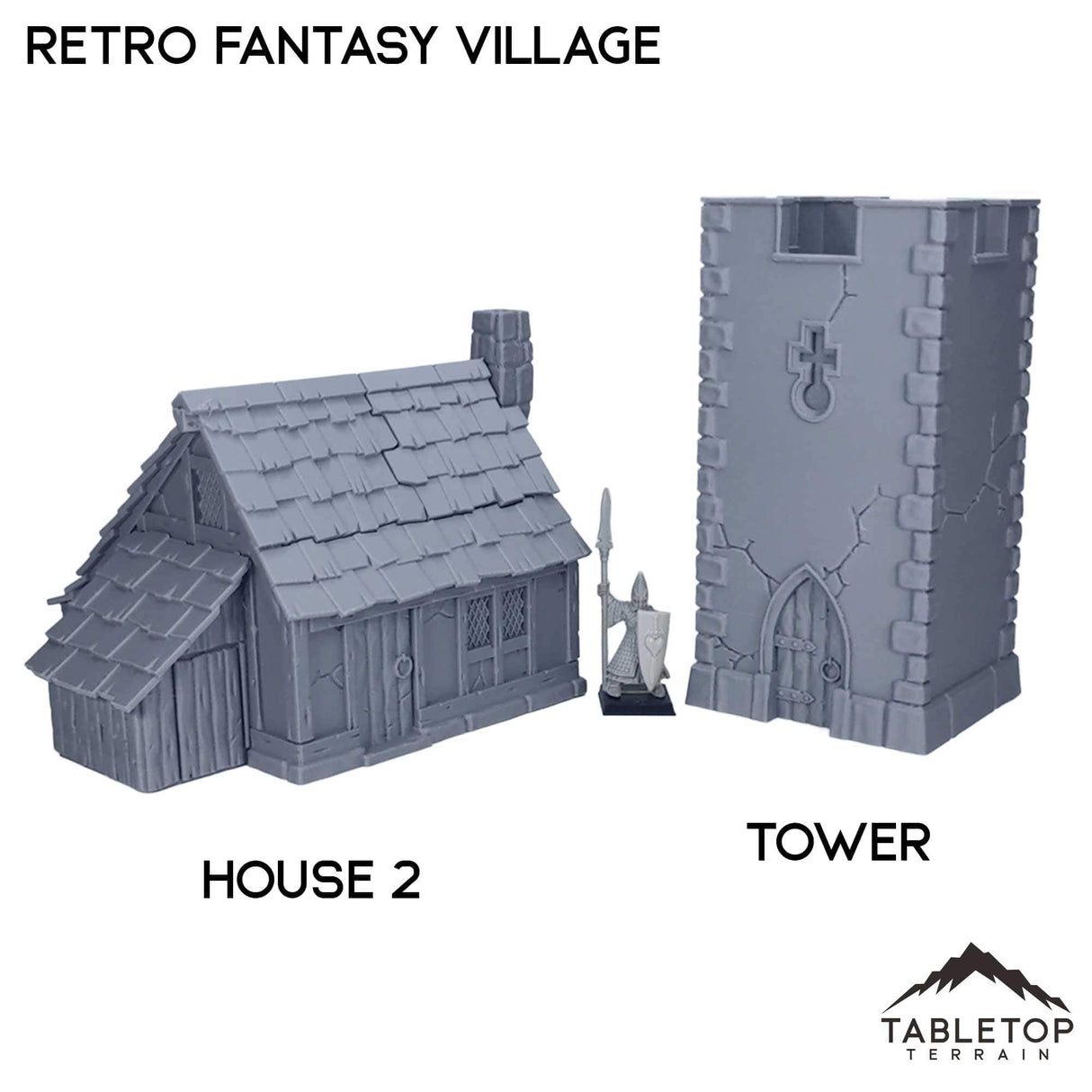 Tabletop Terrain Terrain Retro Fantasy Village